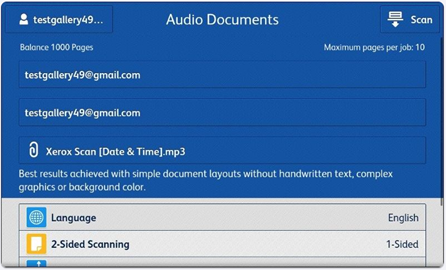 audio