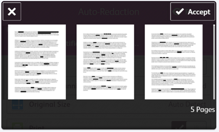auto redaction