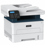 Xerox® B225 multifunctionele printer linker zijaanzicht
