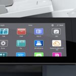 Beeldscherminterface van de Xerox® VersaLink® C625 multifunctionele kleurenprinter