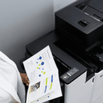 Multifunctionele printer Lexmark CX833 Lexmark CX833 multifunctionele printer werkomgevinga
