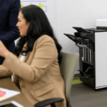 Multifunctionele printer Lexmark MX953 Lexmark MX953 multifunctionele printer werkomgeving